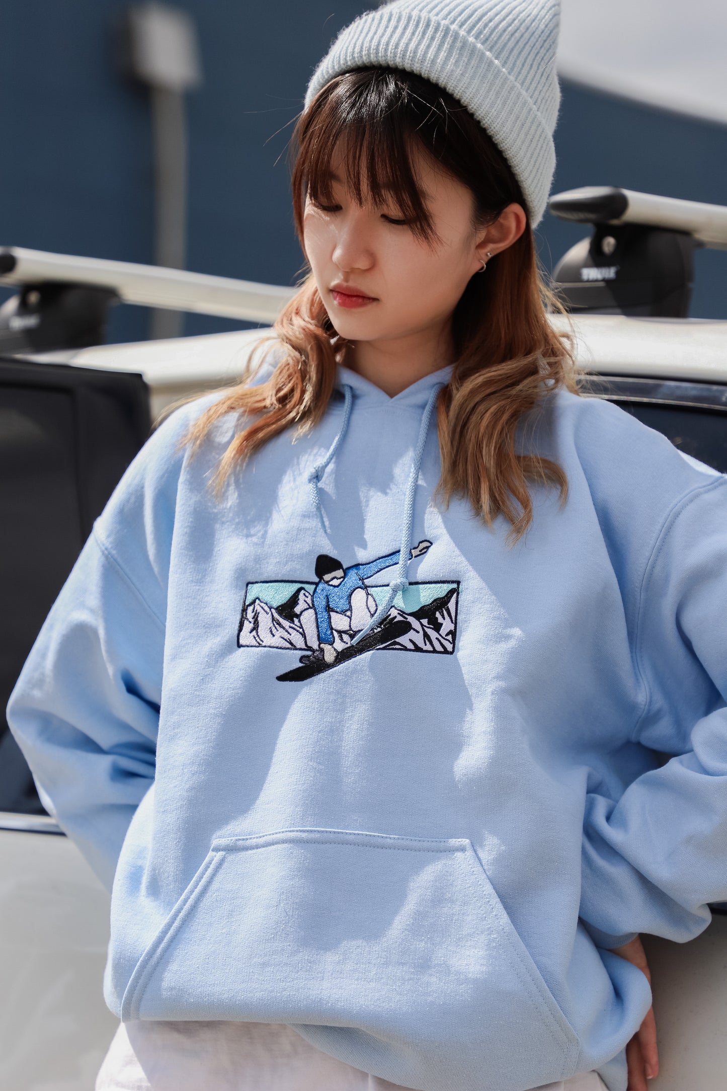 GHOSTNIA SNOWBOARD JUMP HOODIE