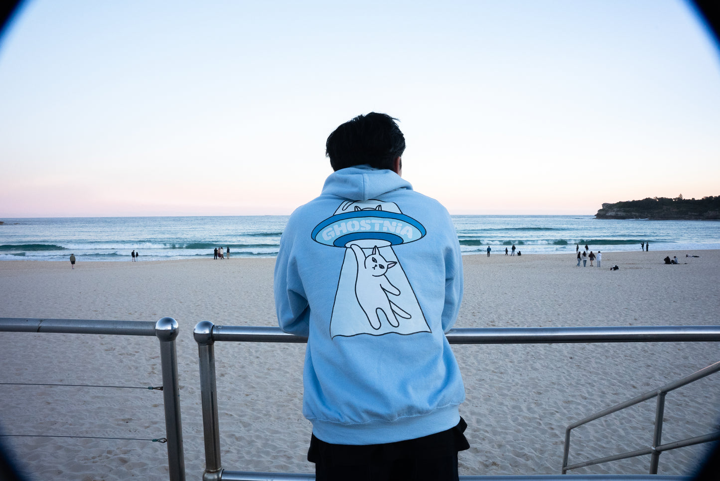 A WHIMSICAL ENCOUNTER - THE COSMIC CAT HOODIE