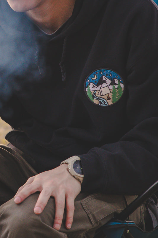 THE SILENT CAMPFIRE HOODIE