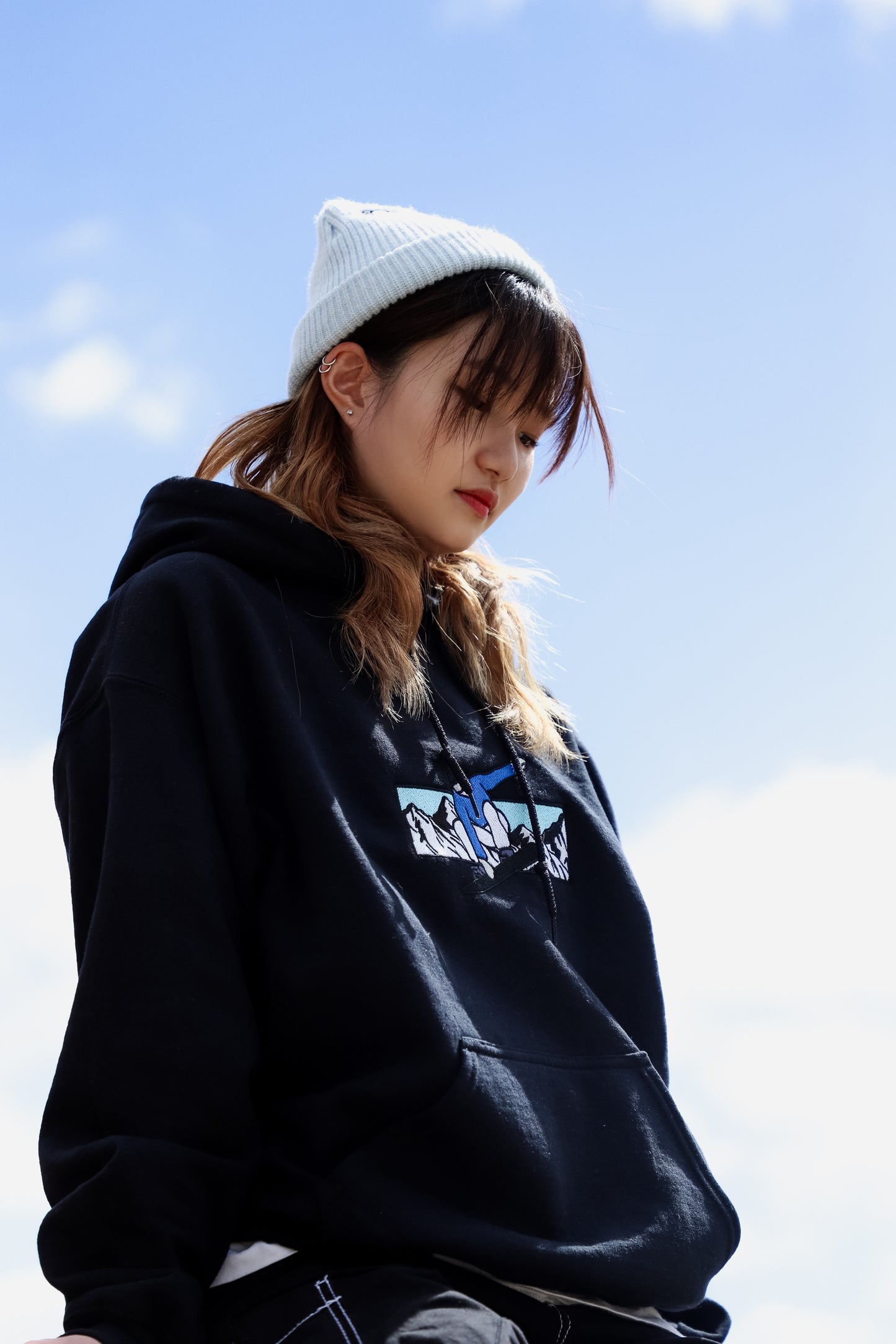 GHOSTNIA SNOWBOARD JUMP HOODIE