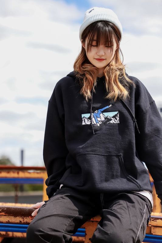 GHOSTNIA SNOWBOARD JUMP HOODIE