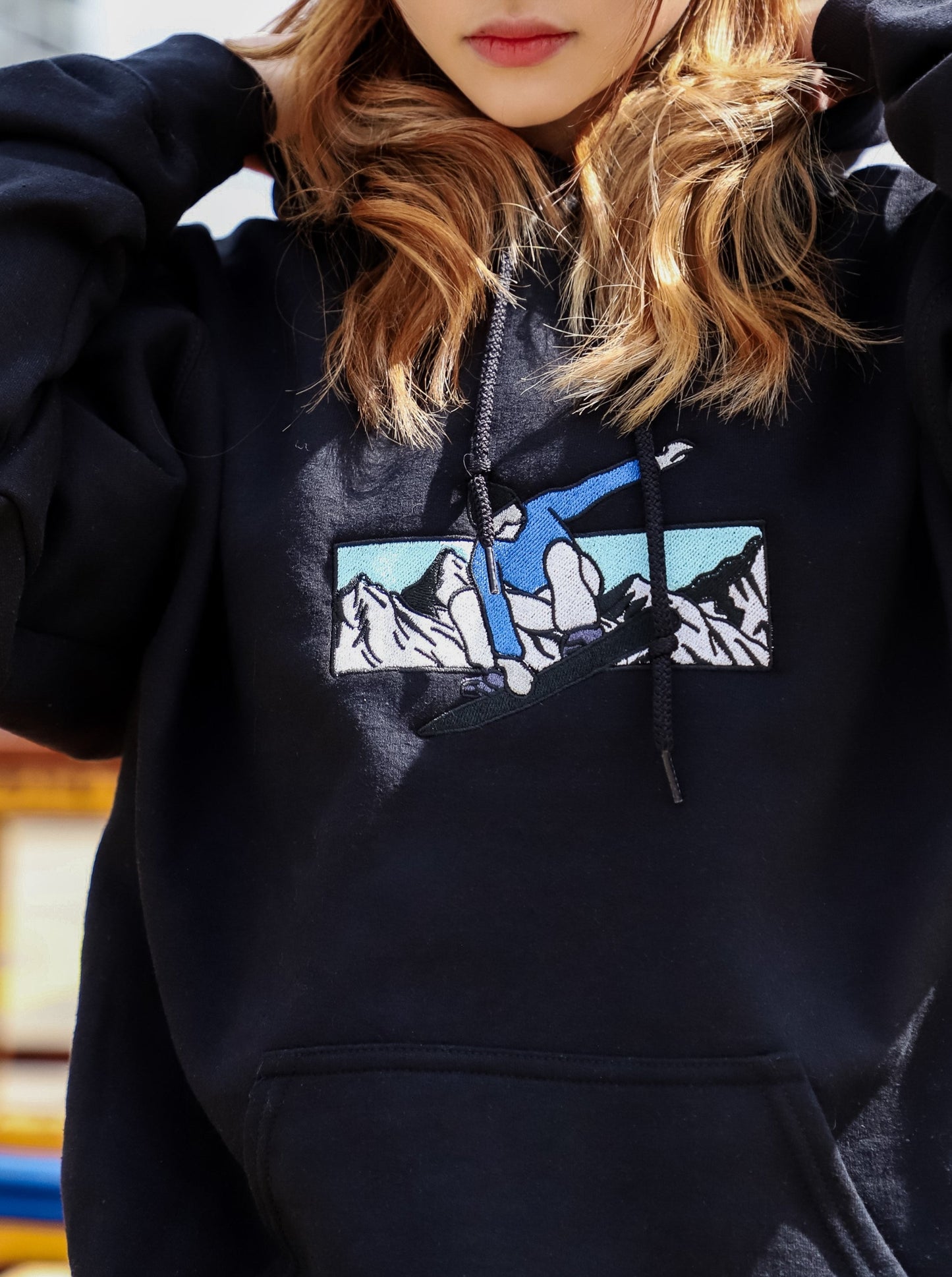 GHOSTNIA SNOWBOARD JUMP HOODIE