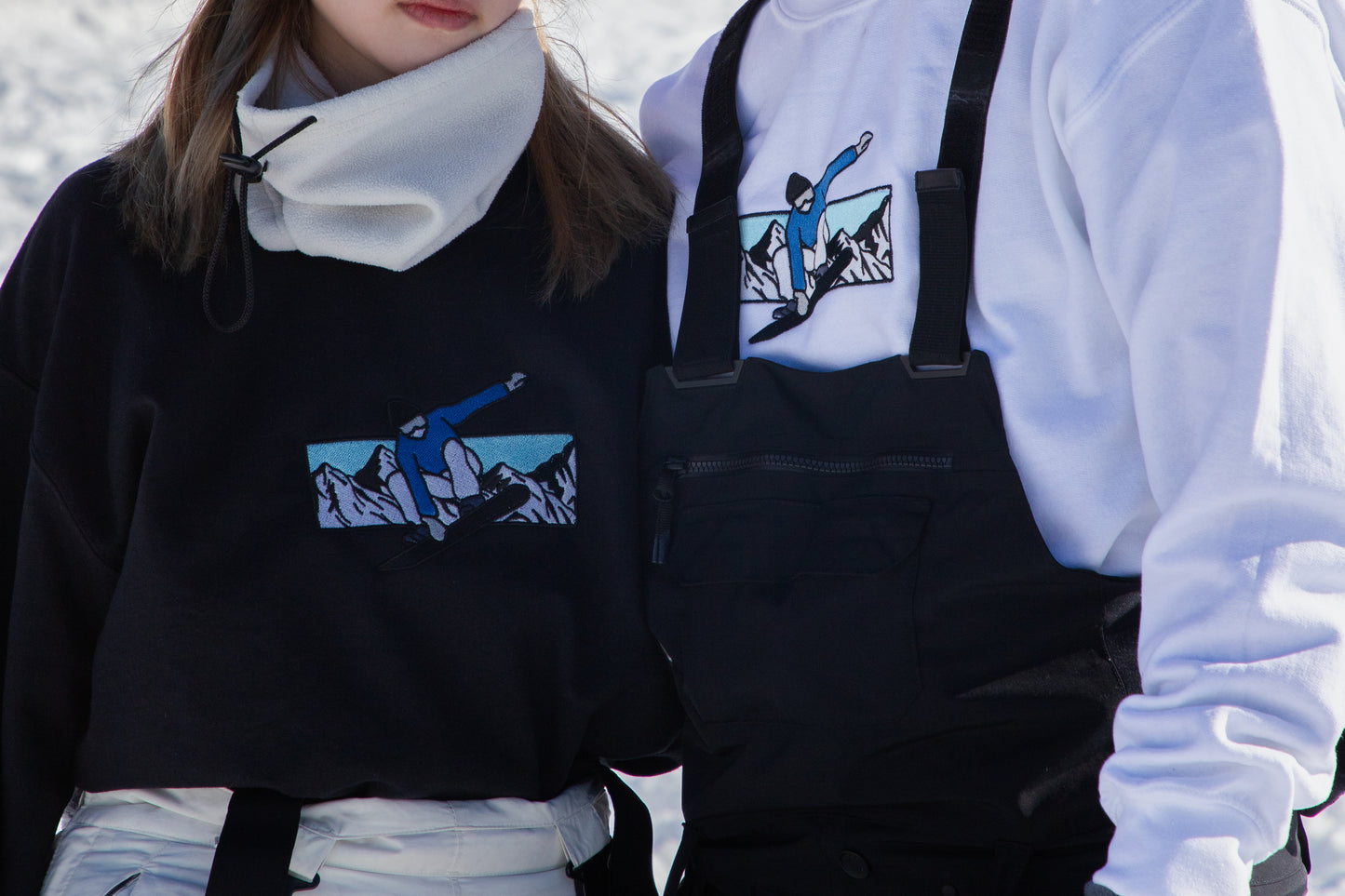 GHOSTNIA SNOWBOARD JUMP SWEATER