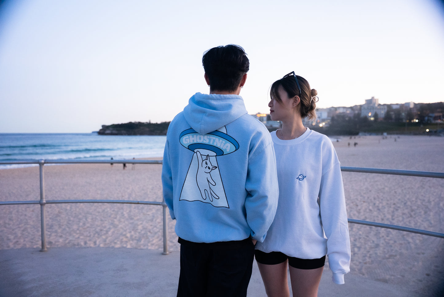 A WHIMSICAL ENCOUNTER - THE COSMIC CAT HOODIE